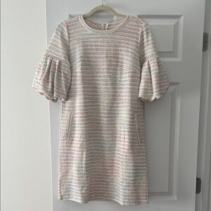 LOFT Multicolor Textured Knit Top